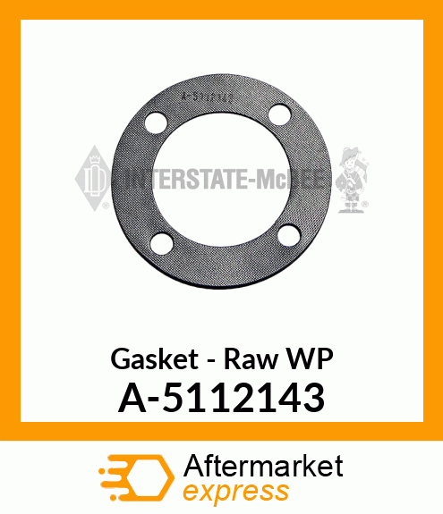 Gasket - Raw Water Pump A-5112143