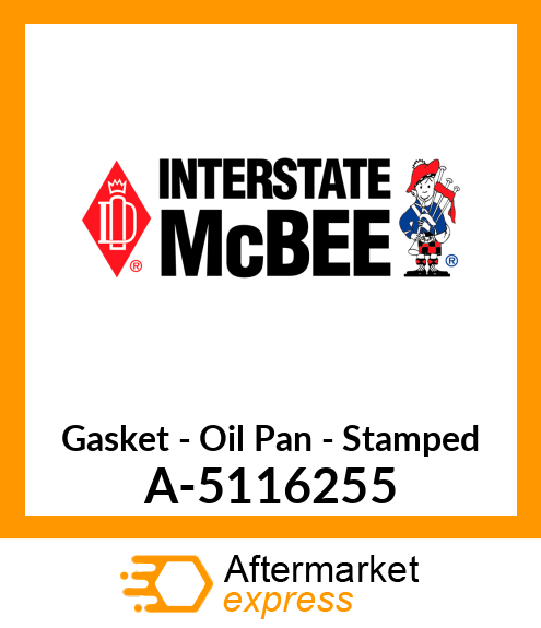 Gasket - Oil Pan - Stamped A-5116255