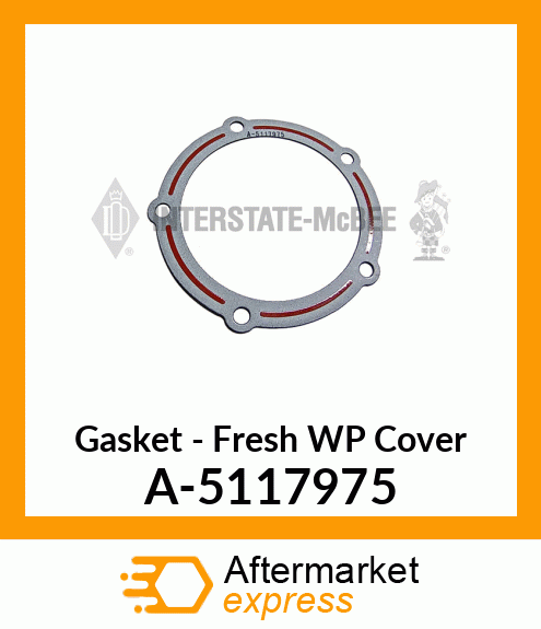 Gasket - Fresh Water Pump Cvr A-5117975