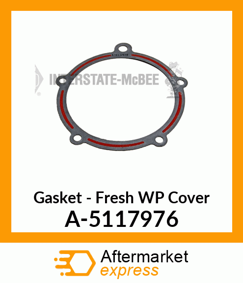 Gasket - Fresh Water Pump Cvr A-5117976