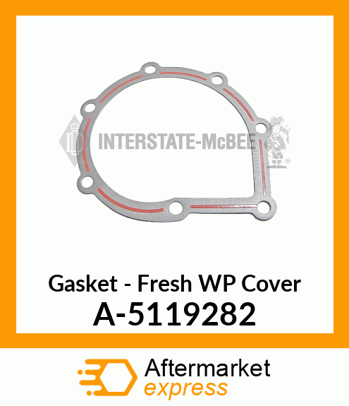 Gasket - Fresh Water Pump Cvr A-5119282