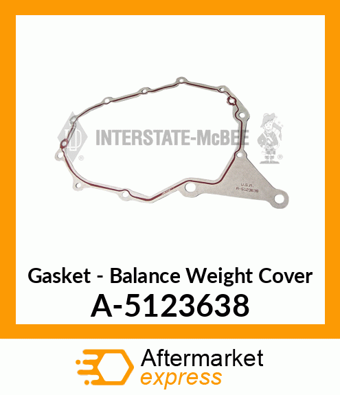 Gasket - Balance Weight Cover A-5123638