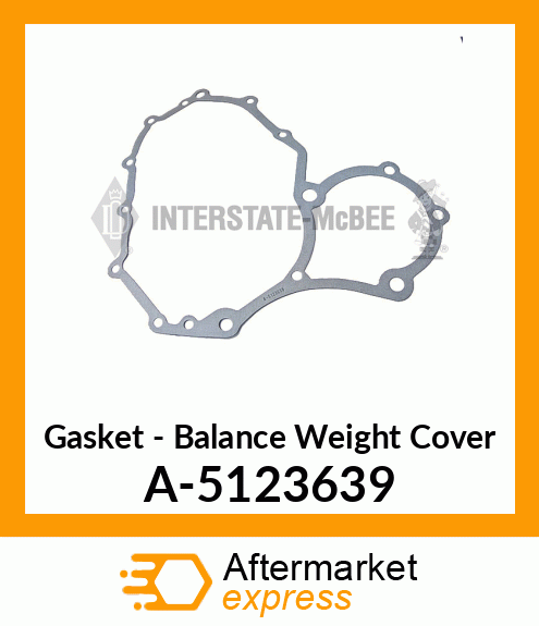 Gasket - Balance Weight Cover A-5123639