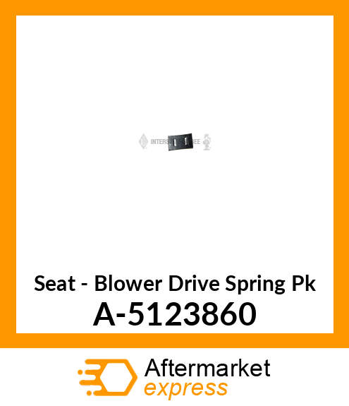 Seat - Blower Drive Spring Pk A-5123860