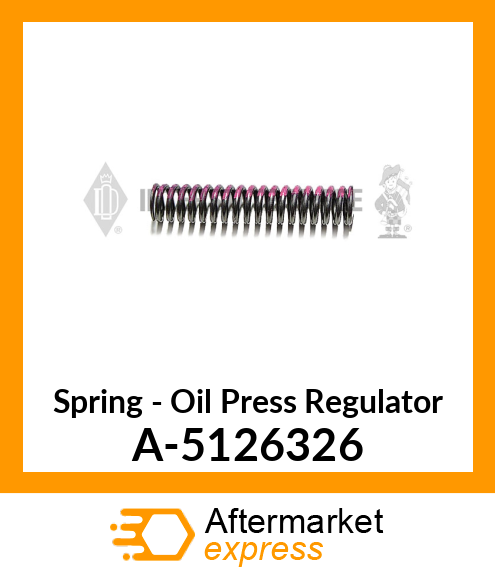 Spring - Oil Pressure Reg A-5126326