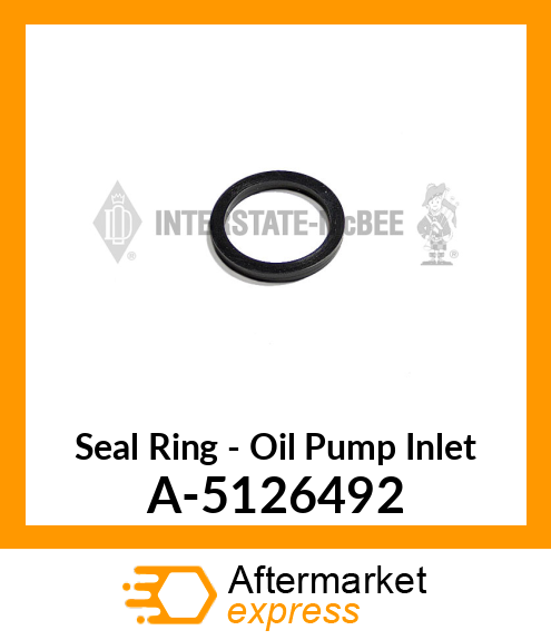 Seal Ring - Oil Pump Inlet A-5126492