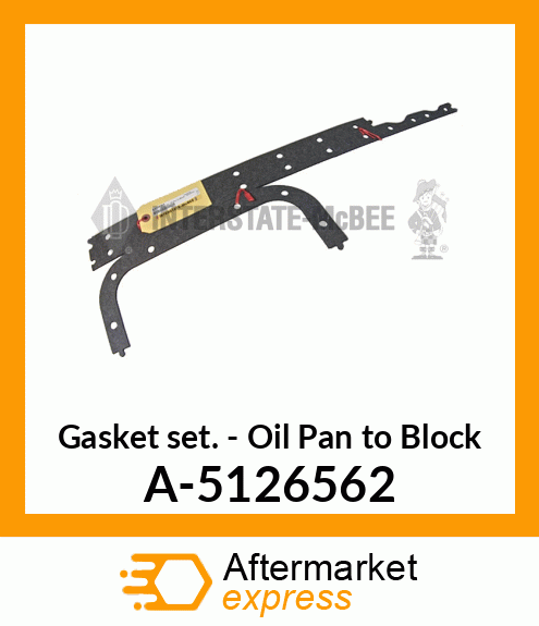 Gasket Set - Oil Pan To Block A-5126562