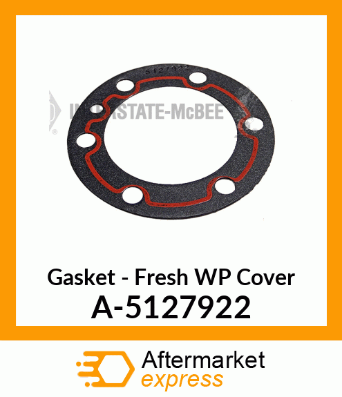 Gasket - Fresh Water Pump Cvr A-5127922