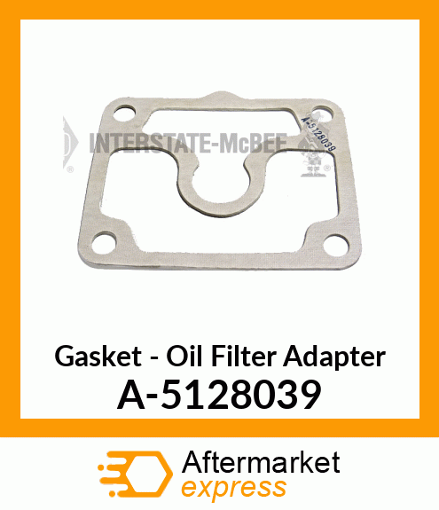 Gasket - Oil Filter Adaptor A-5128039