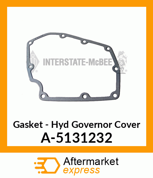 Gasket - Hyd Governor Cvr A-5131232