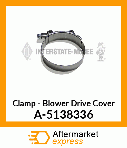 Clamp - Blower Drive Cover A-5138336