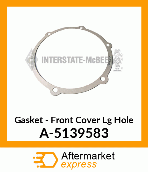 Gasket - Front Cover Lg Hole A-5139583