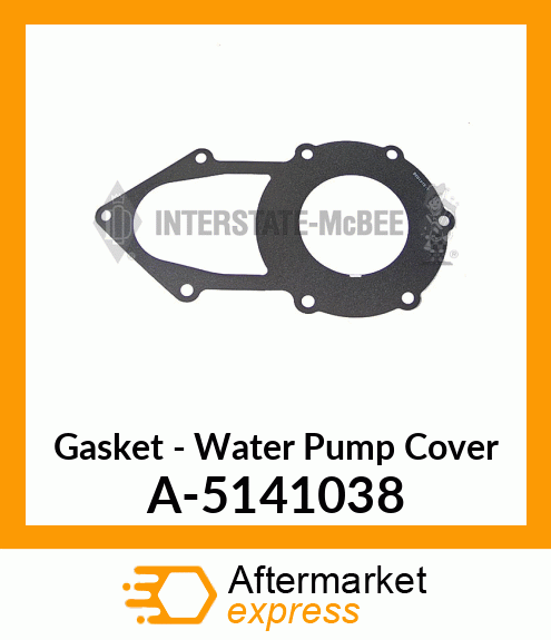 Gasket - Water Pump Cover A-5141038