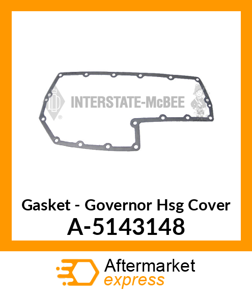 Gasket - Govenor Housing Cover A-5143148