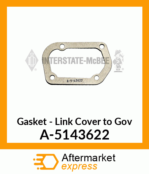 Gasket - Link Cvr To Governor A-5143622