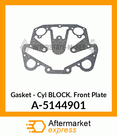 Gasket - CYL Block Front Plate A-5144901