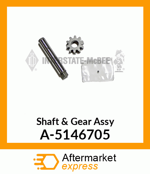 Shaft & Gear Assy A-5146705