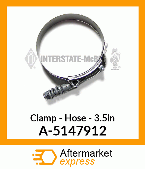 Clamp - Hose - 3.5" A-5147912