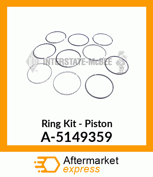 Ring Set - Piston A-5149359