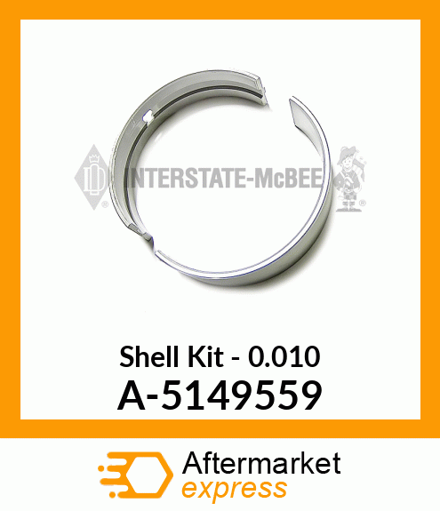 Shell Set - .010 A-5149559