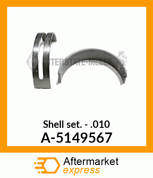 Shell Set - .010 Turbo A-5149567