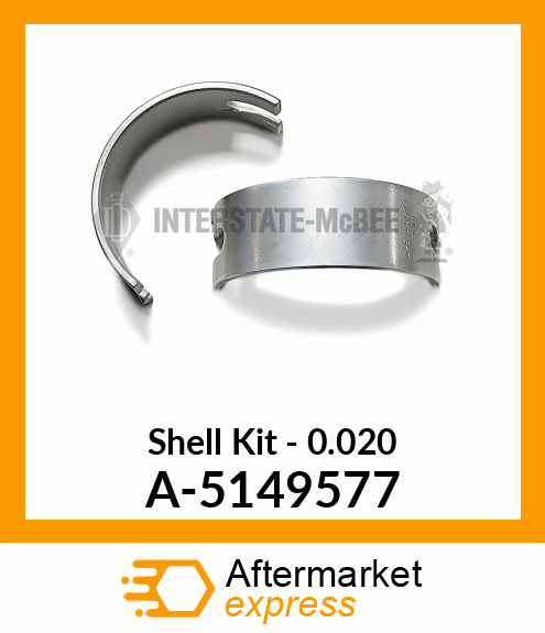 Shell Set - .020 A-5149577