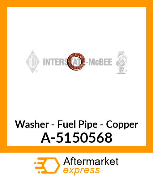 Washer - Fuel Pipe - Copper A-5150568