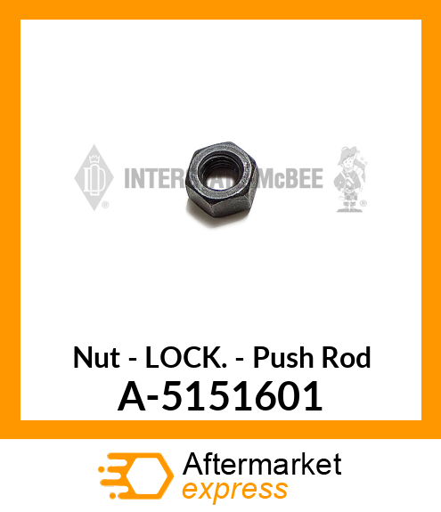 Nut - Lock Push Rod A-5151601