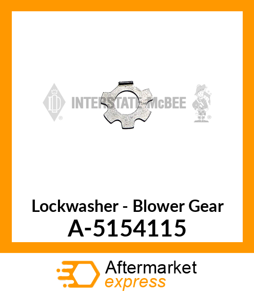 Lockwasher - Blower Gear A-5154115