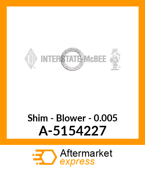 Shim - Blower - .005 A-5154227