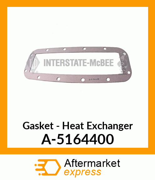 Gasket - Heat Exchanger A-5164400