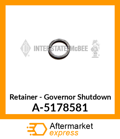 Retainer - Governor Shutdown A-5178581