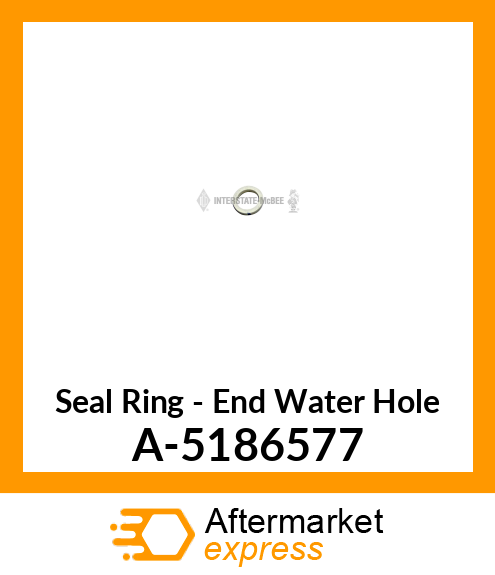 Seal Ring - End Water Hole A-5186577