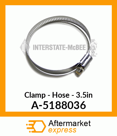 Clamp - Hose - 3 1/2" A-5188036