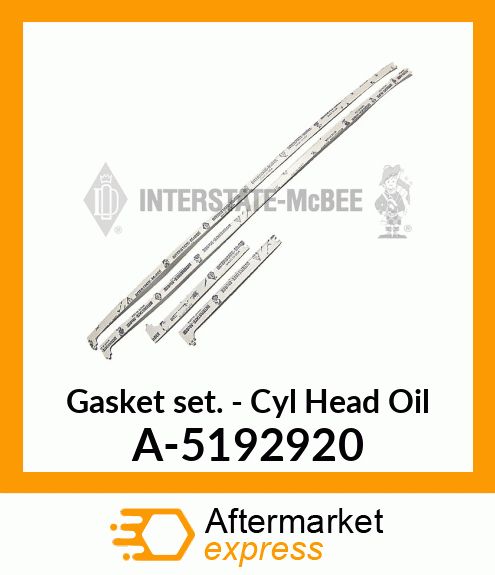 Gasket - Oil Filter Head A-5192920