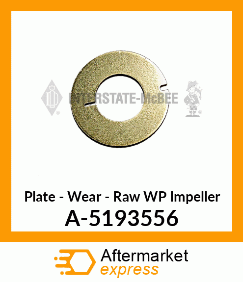 Plate - Wear - Rwp Impeller A-5193556