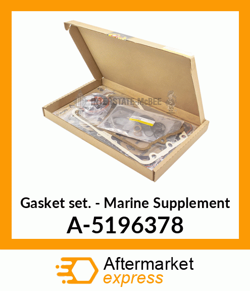 Gasket Set - Marine Supplement A-5196378