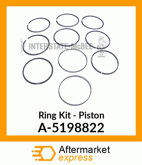 Ring Set - Piston A-5198822