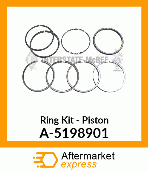 Ring Set - Piston A-5198901