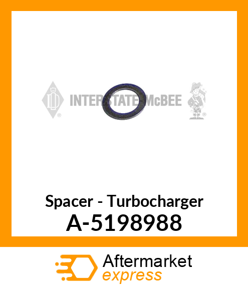 Spacer - Turbocharger A-5198988