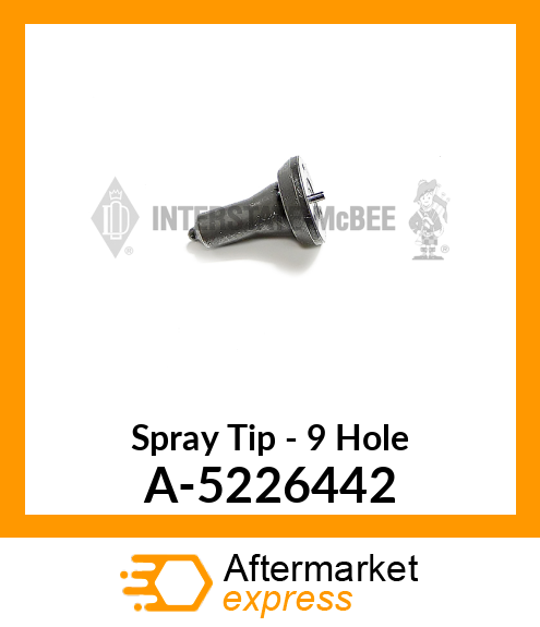 Spray Tip - 9 Hole A-5226442