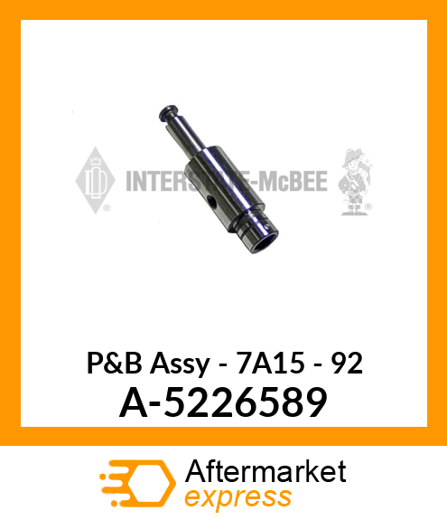 P&B Assy - 7A15 - 92 A-5226589