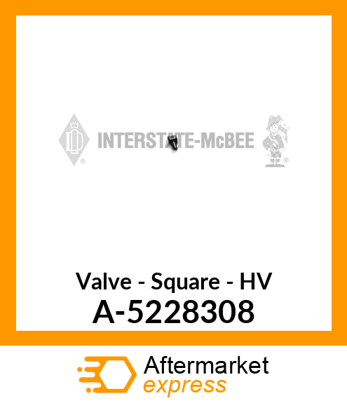 Valve - Square - HV A-5228308