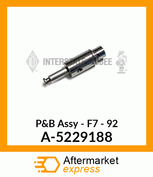 P&B Assy - F7 - 92 A-5229188