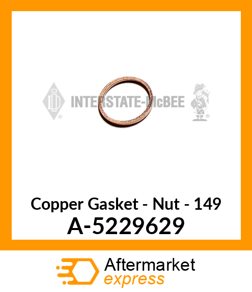 Copper Gasket - Nut - 149 A-5229629