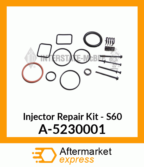 Injector Repair Kit - S60 A-5230001