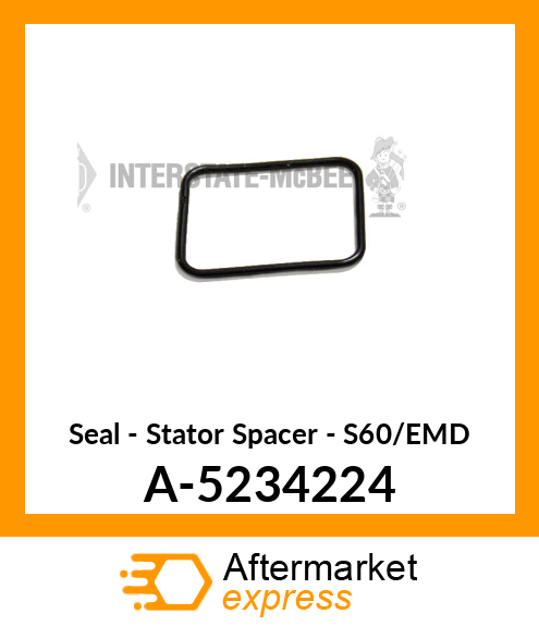 Seal - Stator Spacer - S60/EMD A-5234224