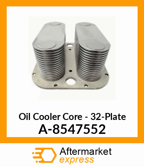 Core - Oil Cooler - 32 Plate A-8547552