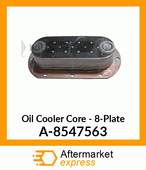 Core - Oil Cooler - 8 Plate A-8547563