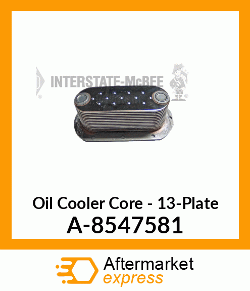 Core - Oil Cooler - 13 Plate A-8547581